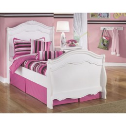 Exquisile Twin Sleigh Bed
