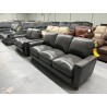 Leather Italia USA Sofa and Loveseat.