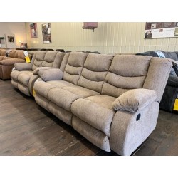 Signature Design by Ashley Reclining Sofa and Loveseat.