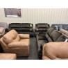 Signature Design by Ashley Power Reclining Sofa and Non Power Reclining Loveseat.