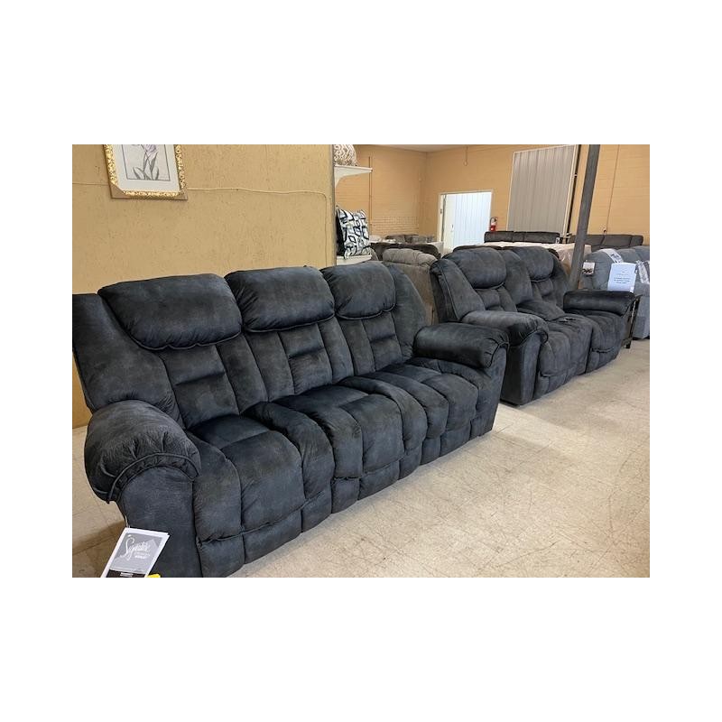 BenchCraft Reclining Sofa and Loveseat.