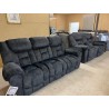 BenchCraft Reclining Sofa and Loveseat.